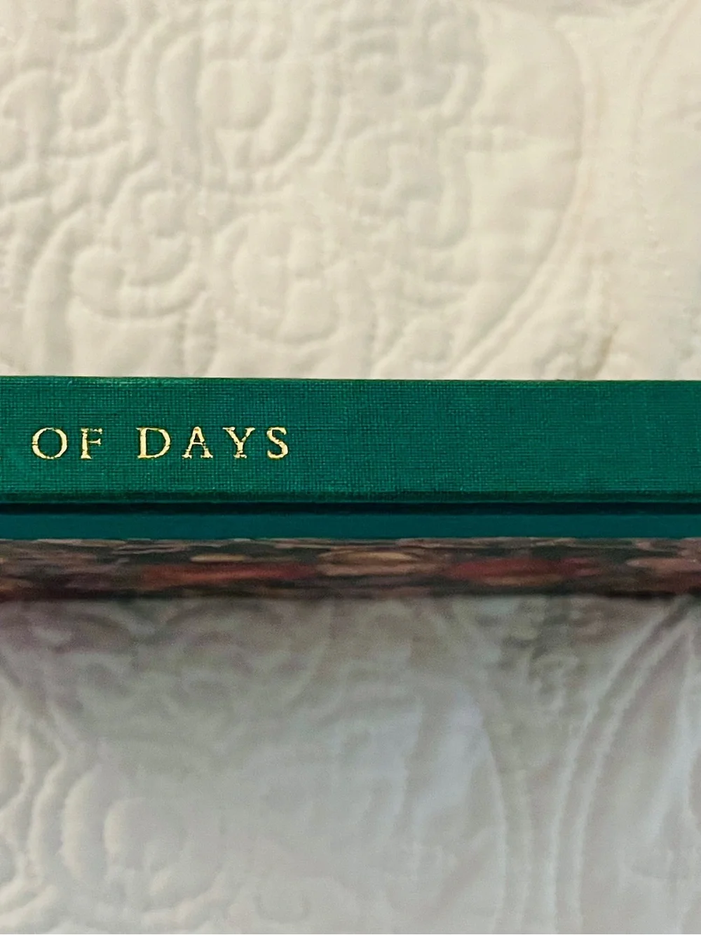 Victoria Magazine Floral Hardcover Journal with Teal Spine Unused 1989